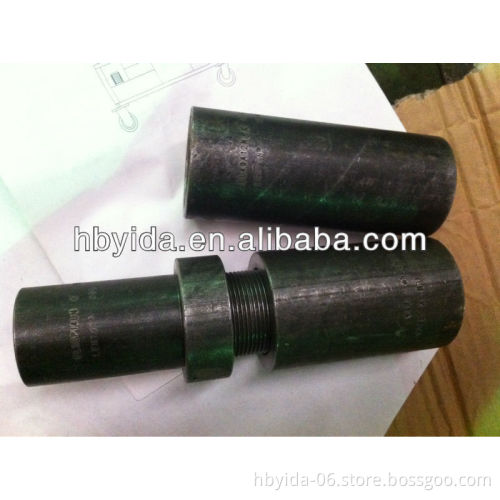 tapered threading coupler and machine